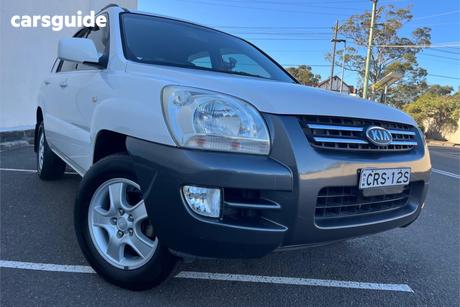 White 2007 Kia Sportage Wagon Lx (Fwd)