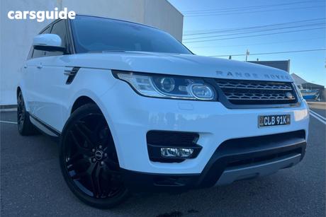 White 2018 Land Rover Range Rover Sport Wagon Tdv6 Se