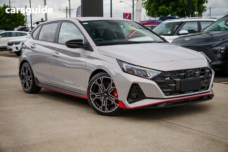 Grey 2025 Hyundai I20 Hatchback N