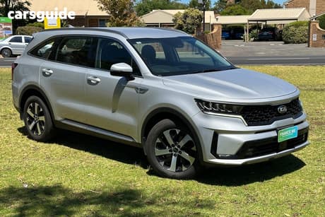 Silver 2021 Kia Sorento Wagon Sport 7 Seat