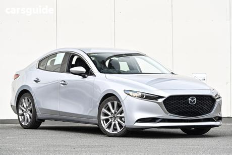 Silver 2019 Mazda 3 Sedan G25 Gt
