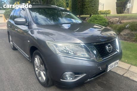 Grey 2016 Nissan Pathfinder Wagon Ti (4X4)
