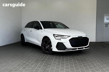 White 2025 Audi A3 Sportback 35 Tfsi S Line (Mhev)