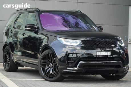 Black 2017 Land Rover Discovery Wagon Td4 Hse Luxury