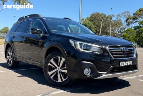 Black 2018 Subaru Outback Wagon 2.5I Premium