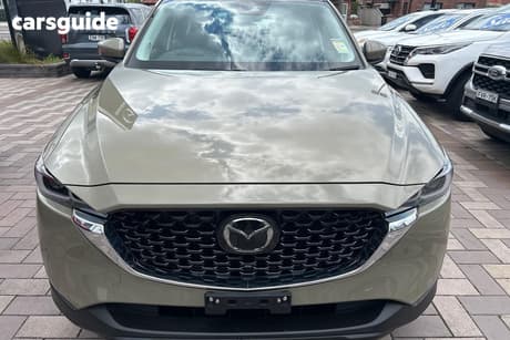 Beige 2024 Mazda CX-5 Wagon G25 Maxx Sport (Fwd)