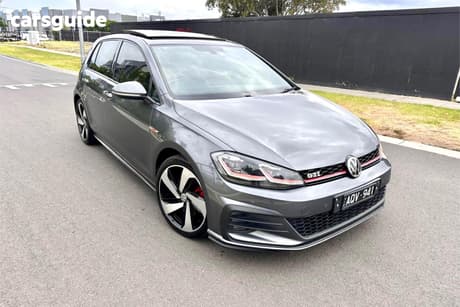 Grey 2018 Volkswagen Golf Hatchback Gti