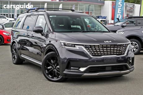 Grey 2021 Kia Carnival Wagon Platinum