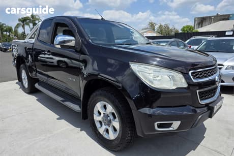 Black 2013 Holden Colorado Crew Cab Pickup Ltz (4X4)