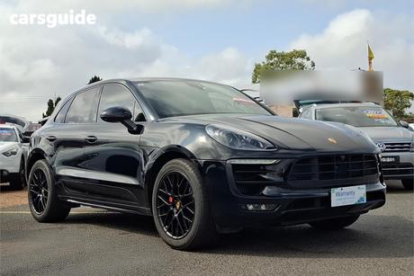 Black 2017 Porsche Macan Wagon Gts