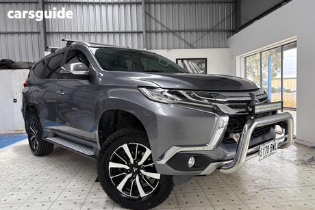 Grey 2017 Mitsubishi Pajero Sport Wagon Gls (4X4) 7 Seat