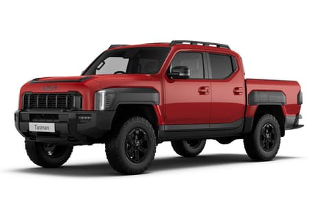 Red 2025 Kia Tasman Double Cab Pick Up X-Pro (4X4) (0.9T) Bdy Fender