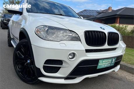 White 2012 BMW X5 Wagon Xdrive 30D