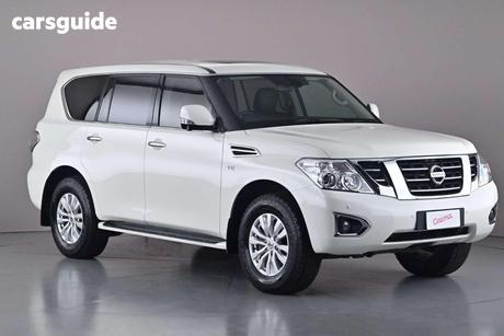 White 2018 Nissan Patrol Wagon Ti (4X4)