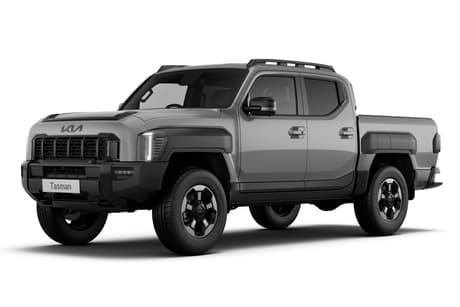 Grey 2025 Kia Tasman Double Cab Pick Up X-Line (4X4) (0.9T) Bdy Fender
