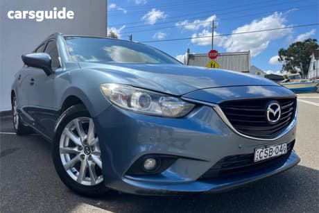 Blue 2014 Mazda 6 Wagon Touring