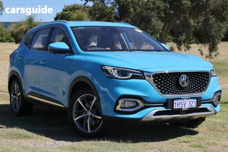 Blue 2022 MG HS Wagon Essence