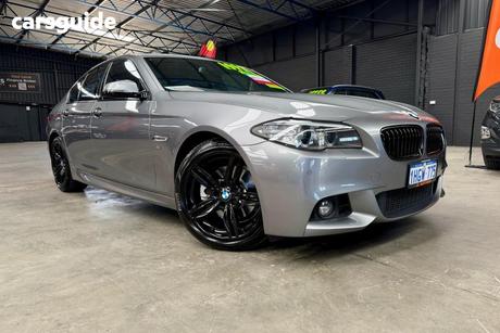 Grey 2015 BMW 520D Sedan Luxury Line