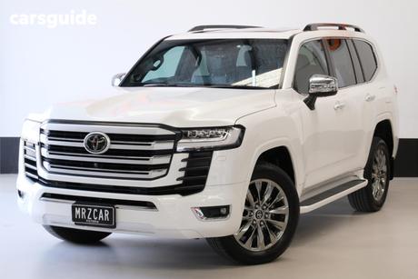 White 2023 Toyota Landcruiser Wagon Lc300 Sahara Zx (4X4)