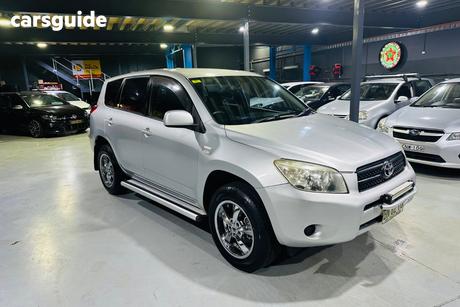 Silver 2008 Toyota RAV4 Wagon Cv (4X4)