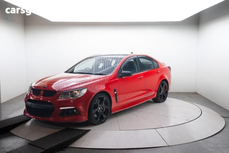 Red 2014 HSV Clubsport Sedan R8