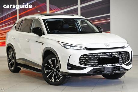 White 2025 MG HS Wagon Essence