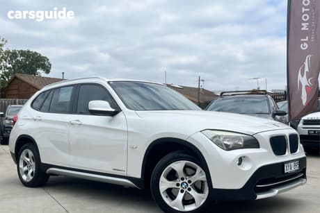 White 2010 BMW X1 Wagon Sdrive 20D