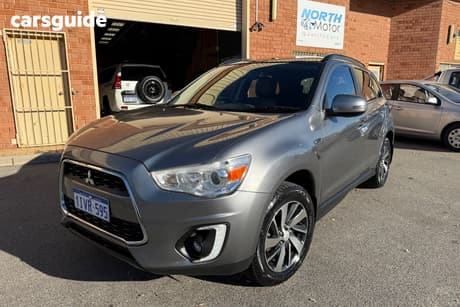Silver 2014 Mitsubishi ASX Wagon Xls (2Wd)