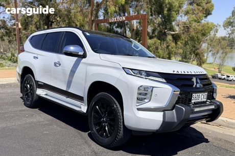 White 2023 Mitsubishi Pajero Sport Wagon Gsr (4Wd) 7 Seat
