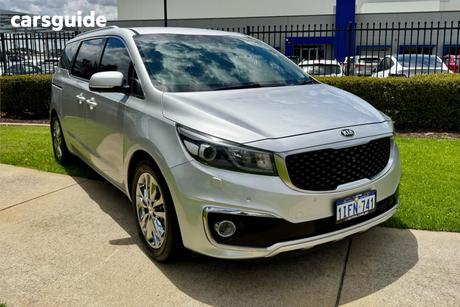 Silver 2015 Kia Carnival Wagon Platinum (W/O 2Nd Row Heated)