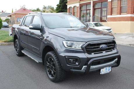 Grey 2020 Ford Ranger Double Cab Pick Up Wildtrak 2.0 (4X4)