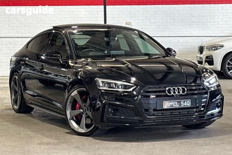 Black 2018 Audi S5 Sportback 3.0 Tfsi Tiptronic