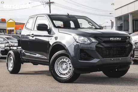 Grey 2025 Isuzu D-MAX Space Cab Chassis Sx (4X4)
