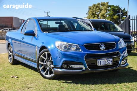 Blue 2014 Holden UTE Utility Sv6 Storm
