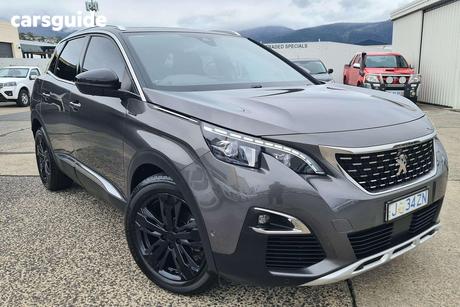 Grey 2018 Peugeot 3008 Wagon Gt Line