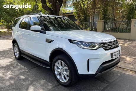 White 2017 Land Rover Discovery Wagon Sd4 Se