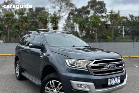 Grey 2016 Ford Everest Wagon Trend