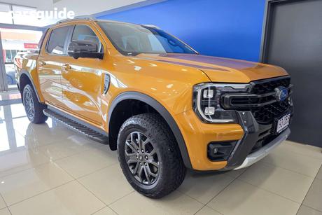 Yellow 2025 Ford Ranger Double Cab Pick Up Wildtrak 3.0 (4X4)
