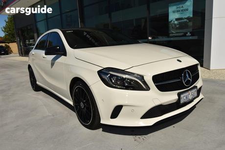 White 2018 Mercedes-Benz A180 Hatchback