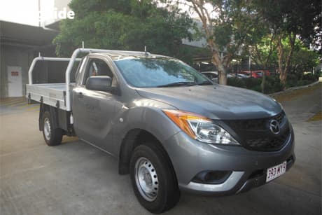 Grey 2012 Mazda BT-50 Cab Chassis Xt (4X2)