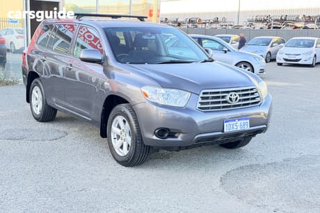 Grey 2010 Toyota Kluger Wagon Kx-R (4X4) 7 Seat