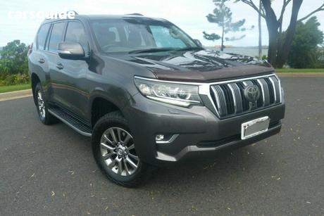 Grey 2018 Toyota Landcruiser Prado Wagon Vx (4X4)