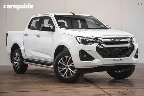 White 2025 Isuzu D-MAX Crew Cab Utility Ls-U (4X2) High-Ride