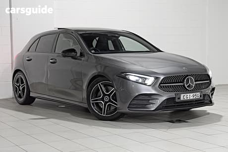 Grey 2020 Mercedes-Benz A35 Hatchback 4Matic