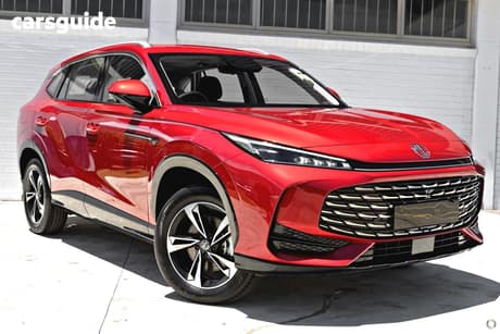 Red 2024 MG HS Wagon Vibe