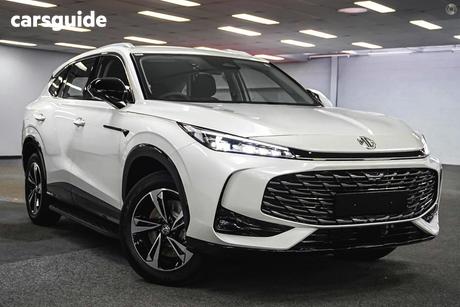 White 2025 MG HS Wagon Excite