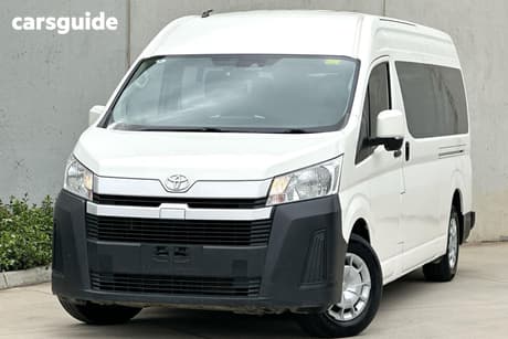 White 2019 Toyota HiAce Bus Commuter (12 Seats)