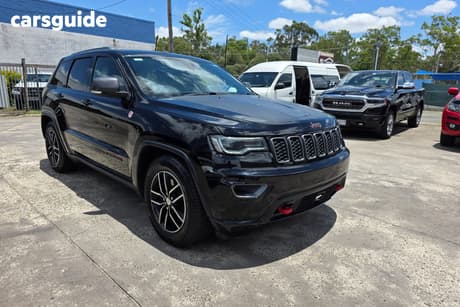 Black 2017 Jeep Grand Cherokee Wagon Trailhawk (4X4)