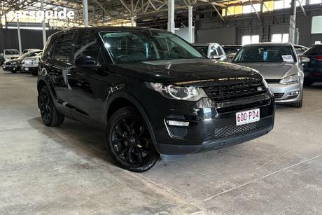 Black 2015 Land Rover Discovery Sport Wagon Sd4 Se