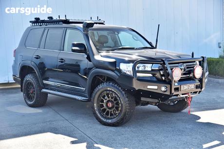 Black 2020 Toyota Landcruiser Wagon Lc200 Sahara (4X4)